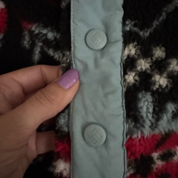 Columbia Patterned Fleece Pullover - Picture 7 of 8